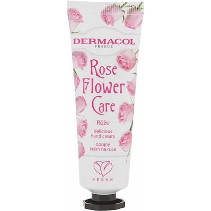 Dermacol Rose Flower Care Schützende und nährende Handcreme 30 ml