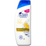 Head & Shoulders Citrus Fresh Anti Schuppen Shampoo Gegen Fettiges Haar, Shampoo gegen Schuppen, Juckreiz und Trockene Kopfhaut, mit Langanhaltendem Zitrusduft, Shampoo Herren, Haarpflege, 300ml