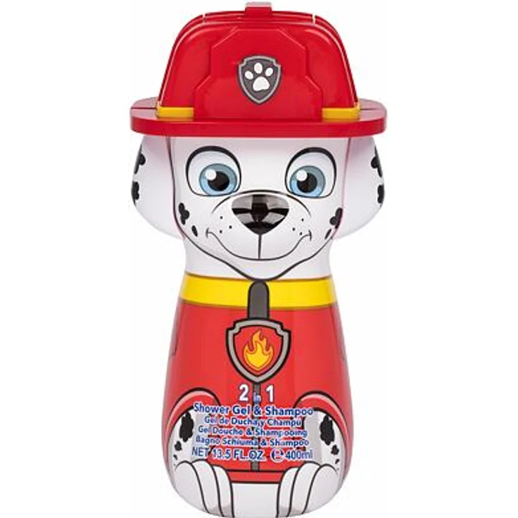 Nickelodeon Paw Patrol Marshall Duschgel und Shampoo 2in1 400 ml für Kinder – Bild 1