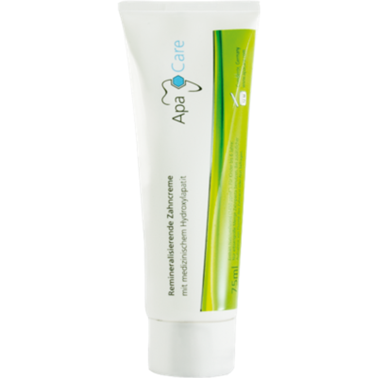 Cumdente Apacare Zahncreme 75 ml, flüssiger Zahnschmelz remineralisiert und repariert beginnende Karies