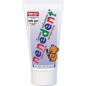 Bild für Nenedent Kinderzahncreme ohne Fluorid 50 ml