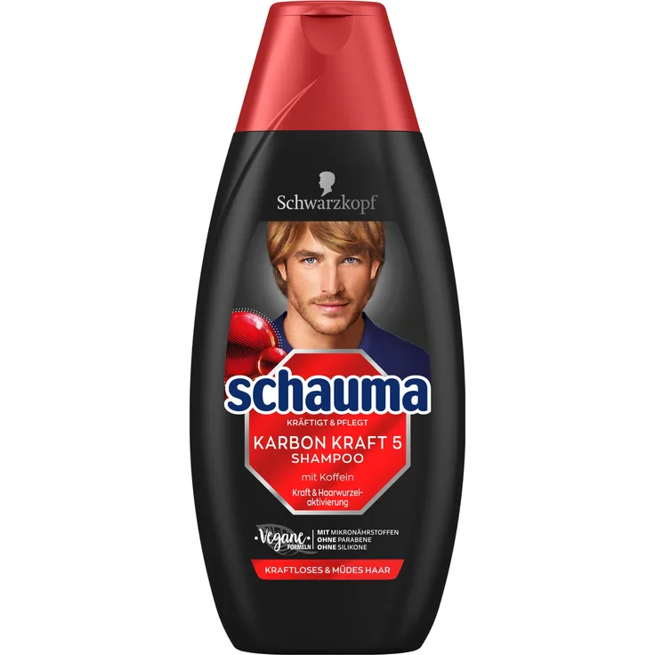 Schauma Shampoo Karbon Kraft 5 400 ml