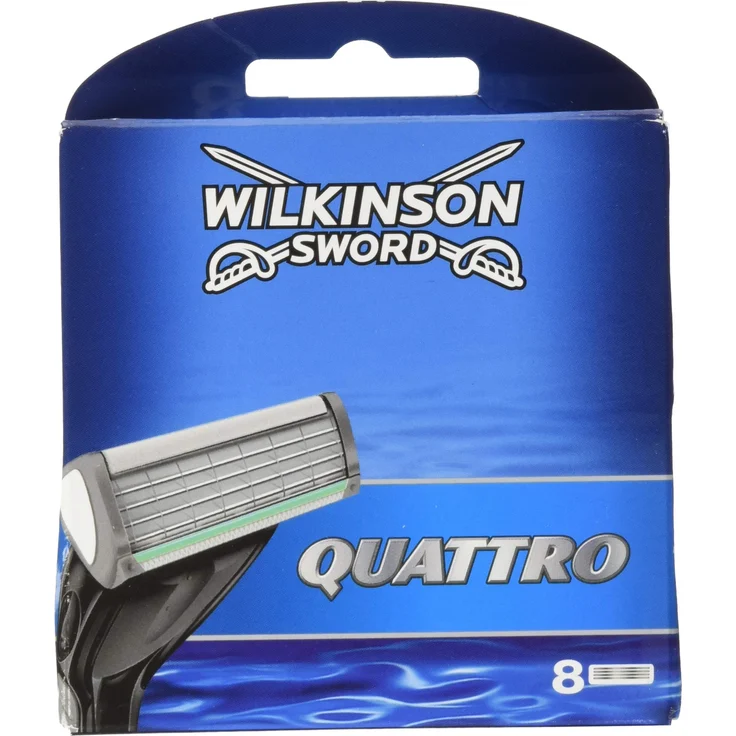 Wilkinson Sword Systemen Quattro 8 Klingen – Bild 1