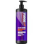 Fudge Professional Clean Blonde Violet-Toning Anti-Gelbstich Shampoo, 1000 ml