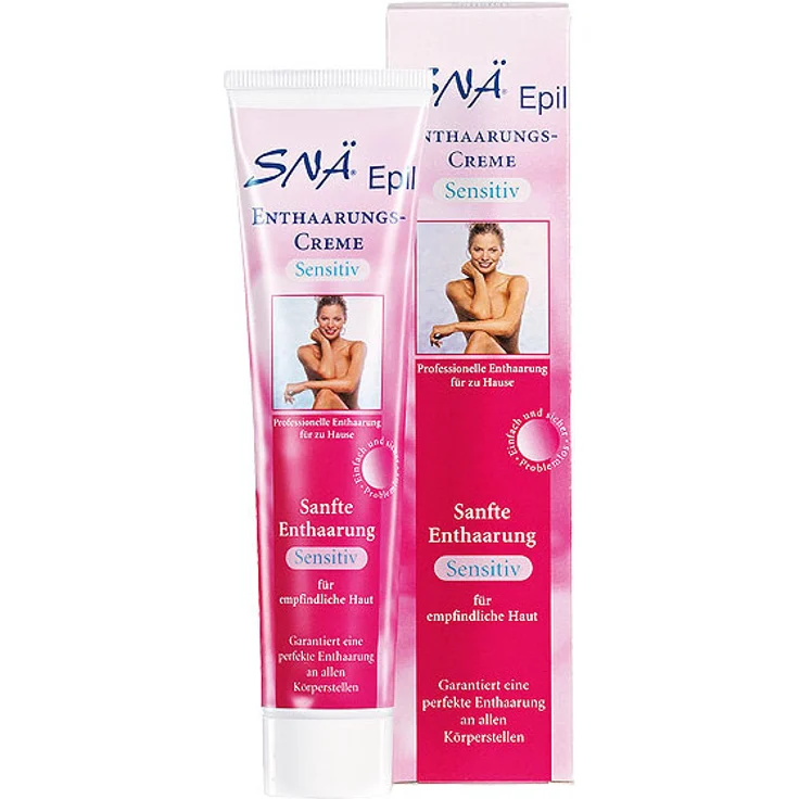 Snä Epil Enthaarungscreme für alle Körperstellen auch für empfindliche Haut geeignet 75 ml – Bild 1