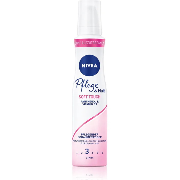 Nivea Schaumfestiger Pflege und Halt Soft Touch ohne verkleben 150ml