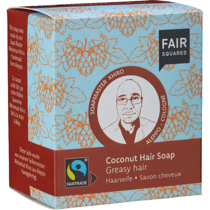 Fair Squared Festes Shampoo Haarseife Kokosnuss  2X 80 g Von Fair Squared