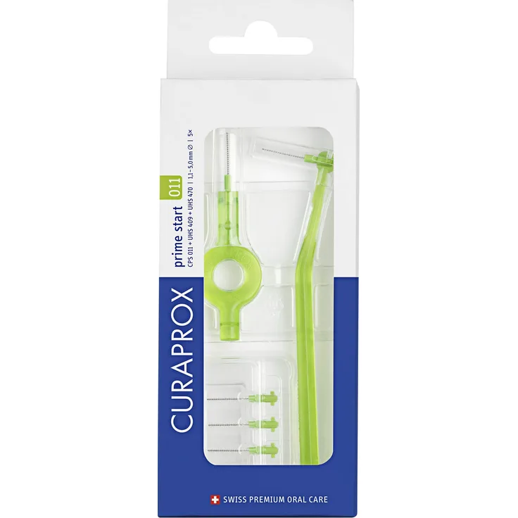 Curaprox Curaprox Cps 011 Interdental-Set, 19 g, Limettengrün, für saubere & gesunde Zähne