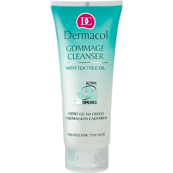 Dermacol gommage Cleanser Reinigungsgel mit Peeling-Effekt 100 ml, für Damen und Herren 