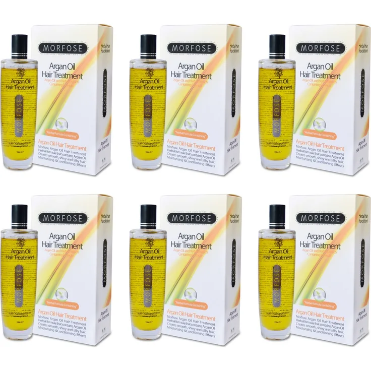 Morfose Argan Oil Herbal Formula 6 x 100 ml