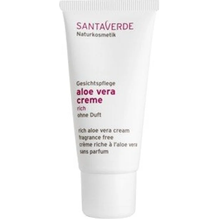 Santaverde Aloe Vera Creme Rich ohne Duft 30 ml – Bild 1