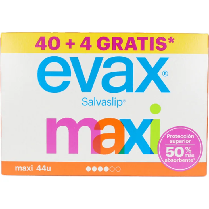 Evax Salva-Slip maxi 40 Stück Slipeinlagen Damenhygiene