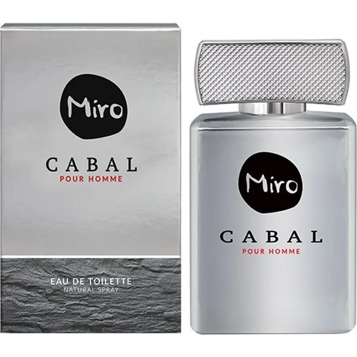 Miro Cabal pour Homme Silver Edition Eau de Toilette (EdT) Herrenduft 75 ml