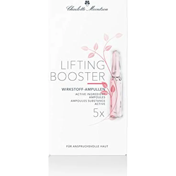 Charlotte Meentzen Wirkstoff-Ampullen Lifting Booster 5 x 2 ml, mit pflegender Wirkung 