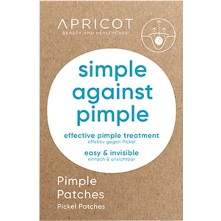 Apricot Gesichtspflege Pickel Patches Anti-Pickel-Maske 1 Stück mit pflegender Wirkung