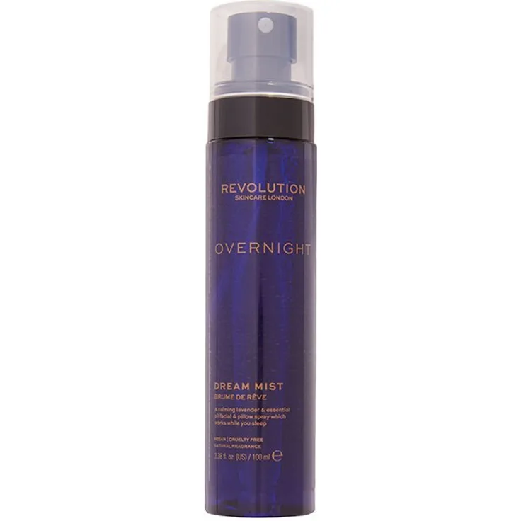 Revolution Skincare Overnight Calming Dream Mist 100 ml mit einer pflegenden Wirkung