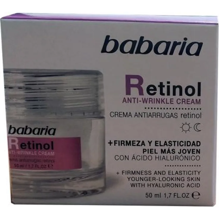 Babaria Retinol Anti-Wrinkle Cream 50 ml mit einer pflegenden Wirkung