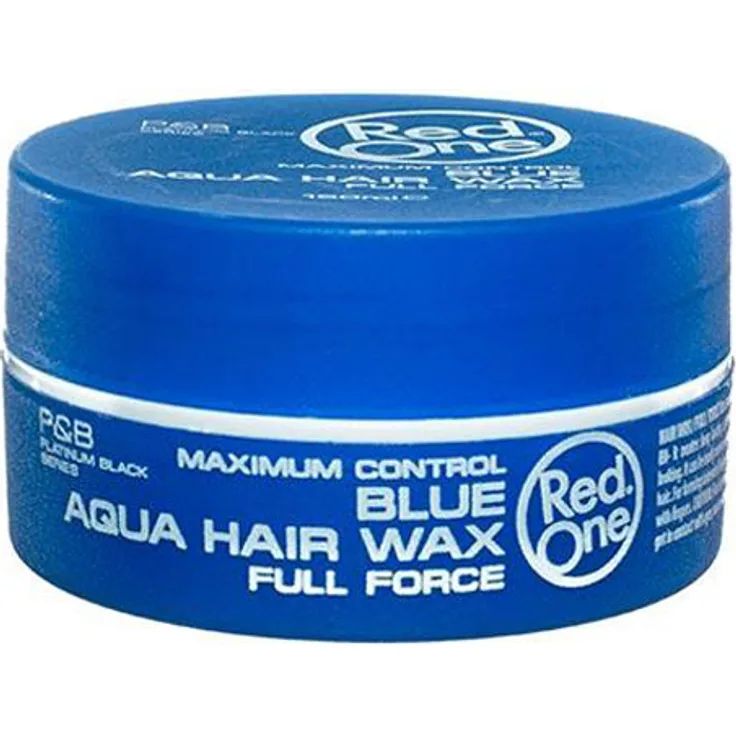 Red One Maximum Control Blue Aqua Hair Wax Full Force 150 ml