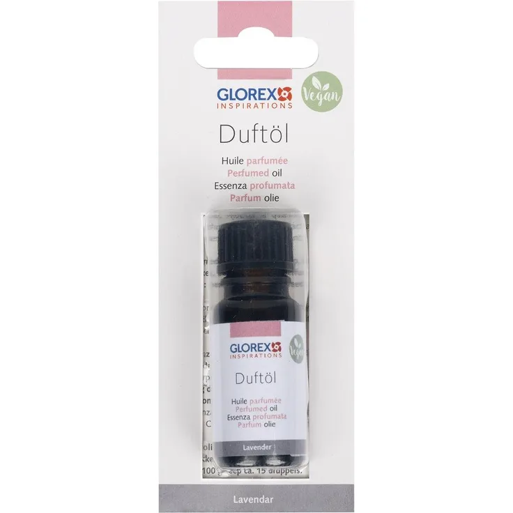 GLOREX 6 1600 309 Duftstoff für Seife 10 ml 'Lavendar' für Alle Hauttypen geeignet