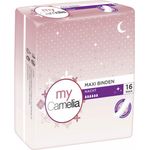 Camelia Maxi Binden Nacht Damenbinden 16 Stück - Preisvergleich