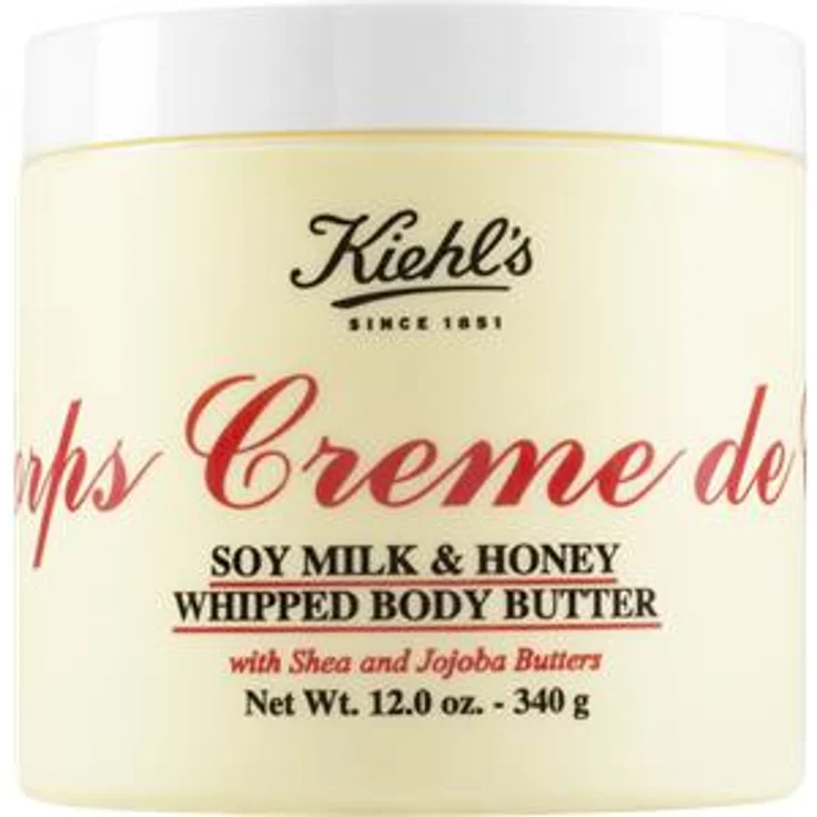 Kiehl's Feuchtigkeitspflege Creme de Corps Soy Milk & Honey Whipped Body Butter 226 g  – Bild 1