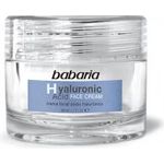 Babaria Hyaluronic Acid Crema Facial 50 ml, mit feuchtigkeitsspendender Wirkung