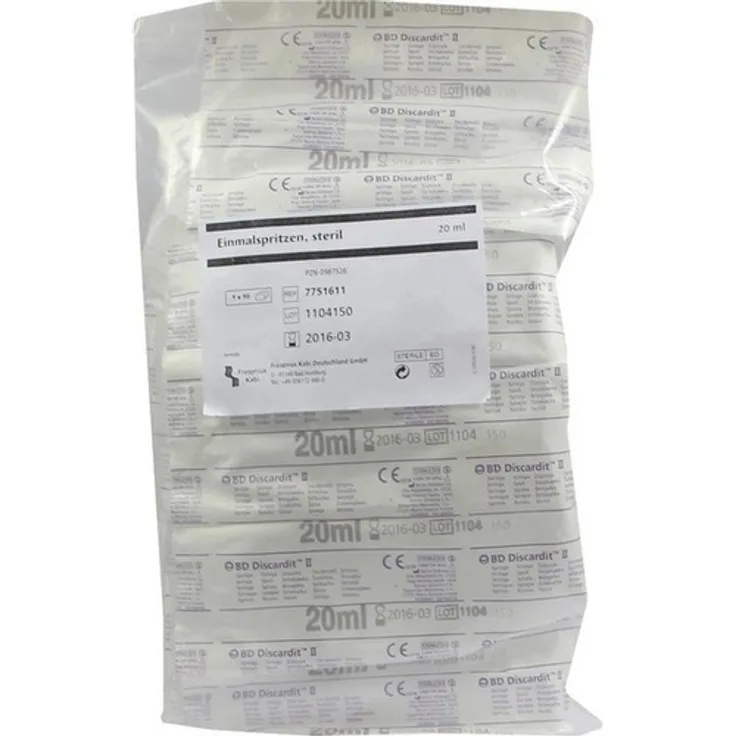 Fresenius Kabi Einmalspritz 20 ml steril 10 St.