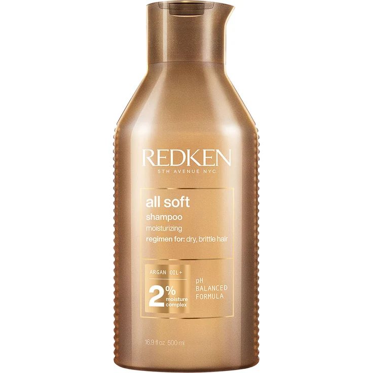 Redken All Soft Shampoo 2% moisture complex 500 ml – Bild 1