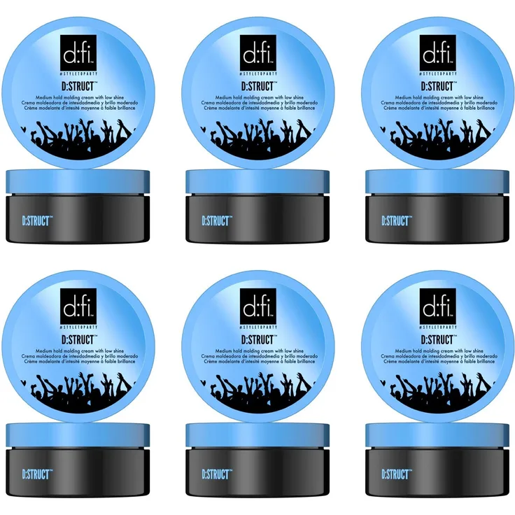 d:fi D:Struct Medium Hold Molding Creme 6 x 75 g