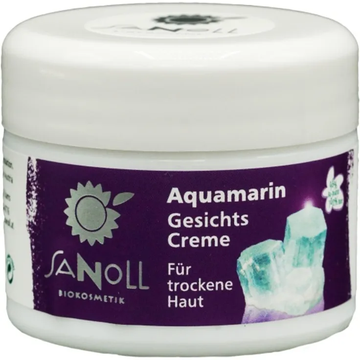 Sanoll Aquamarin gesichtscreme Für Trockene Haut 50 ml