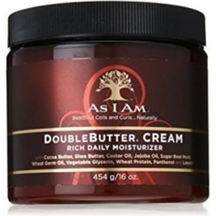 As I Am Doublebutter Cream Rich Daily Moisturizer 454 g, reichhaltige Pflege