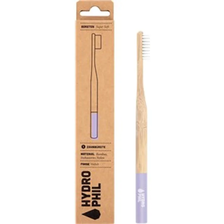 HYDROPHIL Nachhaltige Zahnbürste Viollet - Super Soft Zahnbürste 1 Stk