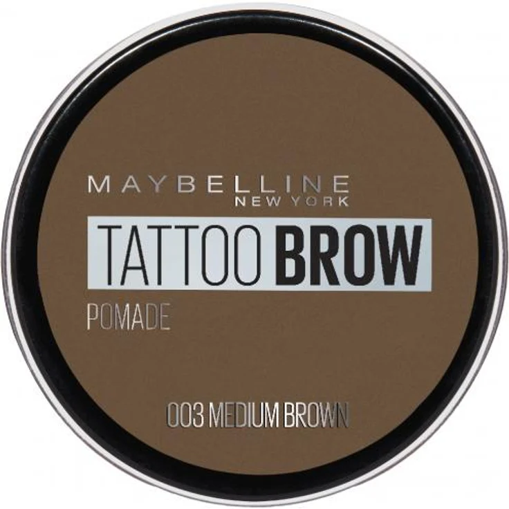 Maybelline Tattoo Brow Pomade Augenbrauengel 3.5 ml Nr. 03 - Medium – Bild 1