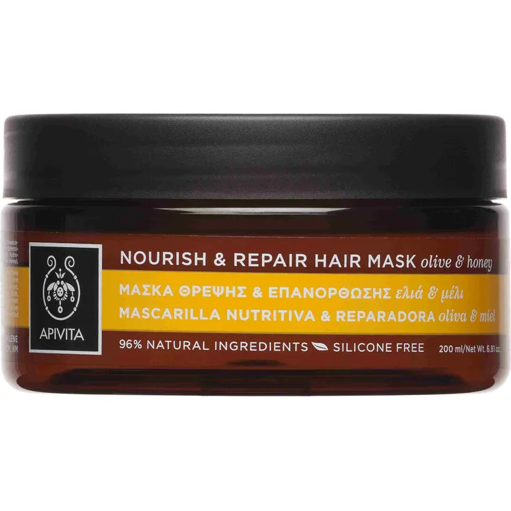 Apivita Hair Care Treatment Nourish & Repair Hair Mask 200 ml