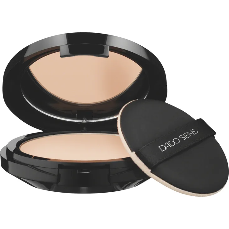 Dado Sens Make-up Transparenter Kompaktpuder 31 Transparent, mit einer festen Textur 