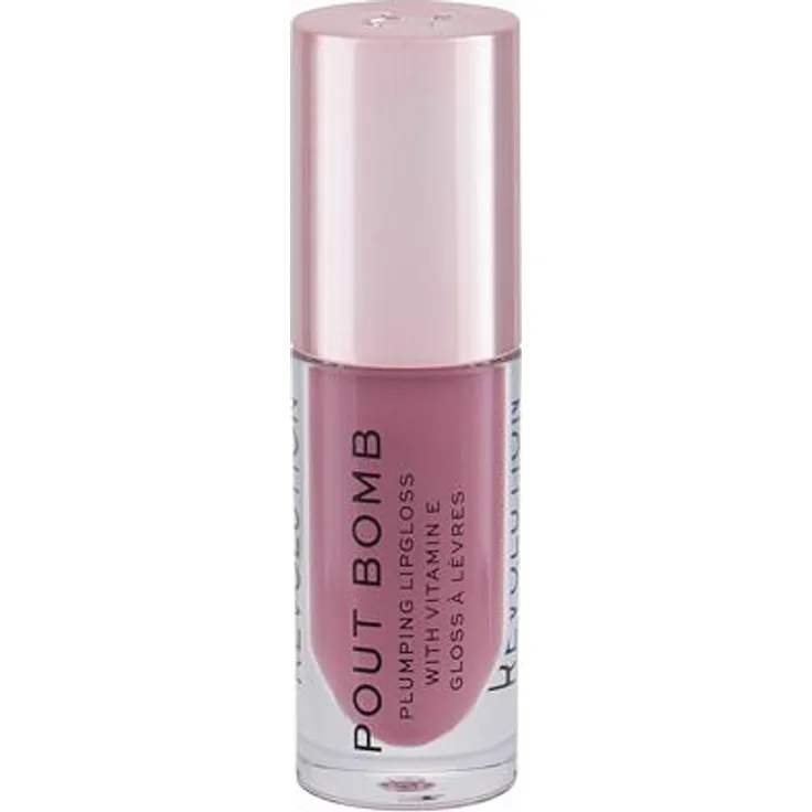 Makeup Revolution London Pout Bomb Lipgloss mit Volumen-Effekt 4,6 ml Farbton Sauce