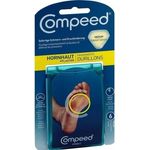 Compeed Hornhautpflaster Medium, Hydrokolloid-Pflaster gegen starke Hornhaut an den Füßen, 6er Pack