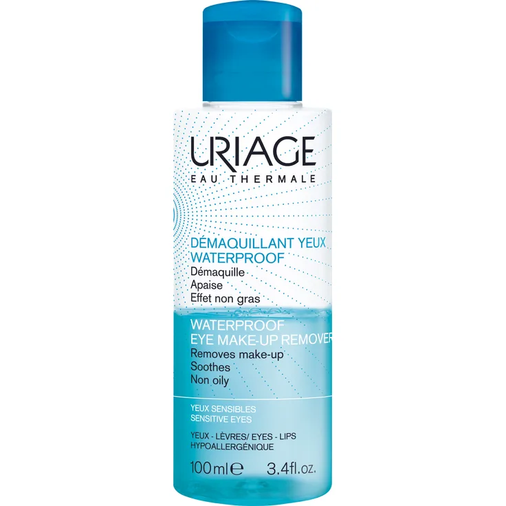 Uriage Demaquillant Yeux Waterproof Lotion Empfindliche Augen 100 ml, Textur: Flüssig 