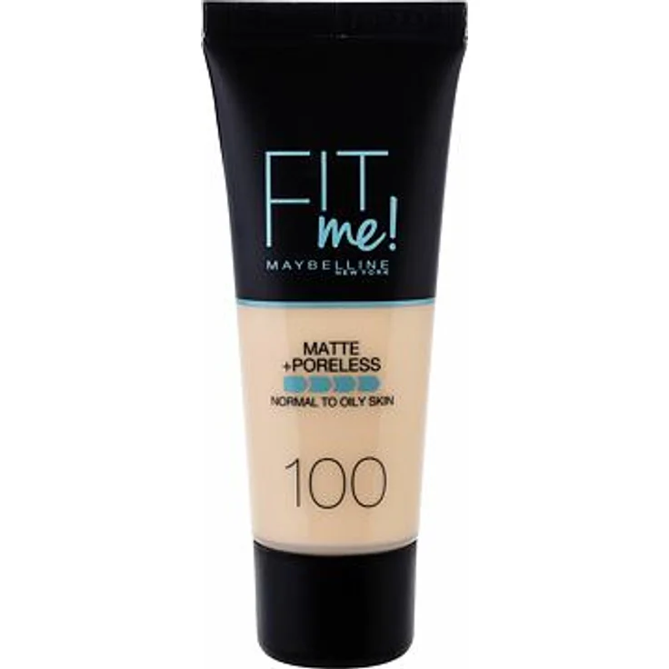 Maybelline Fit Me! Matte + Poreless Make-up 100 Warm Ivory 30 ml  – Bild 1