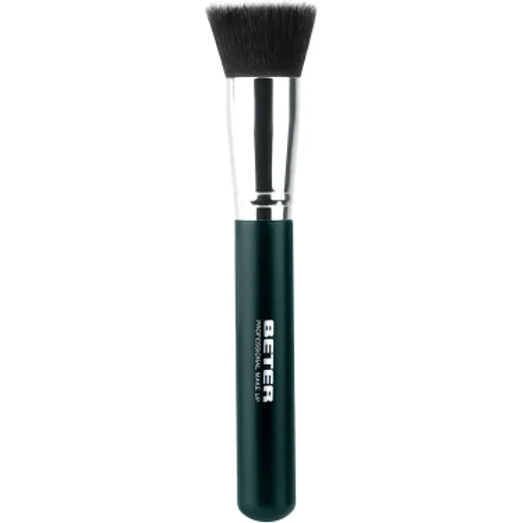 BROCHA MAQUILLAJE kabuki plana pelo sintético 17 cm Make-up Pinsel