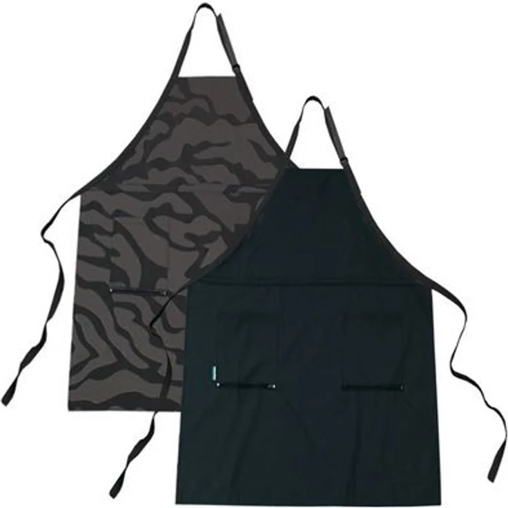 Trend-Design Färbeschürze Nano Uni-Schwarz