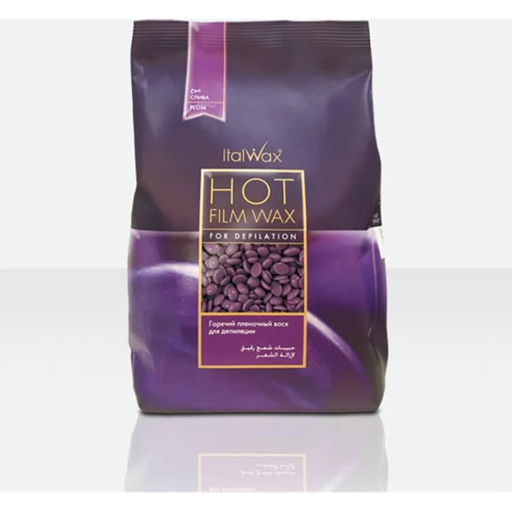 Italwax Wachsperlen Plum 1 kg Heißwachs – Bild 1