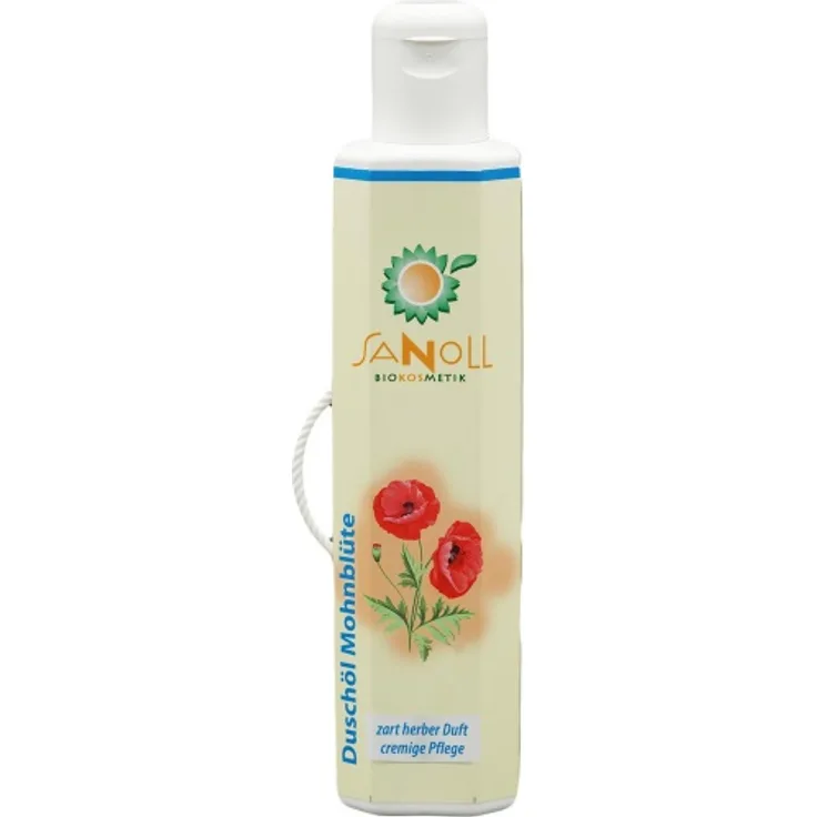 Sanoll Duschöl Mohnblüte 200 ml