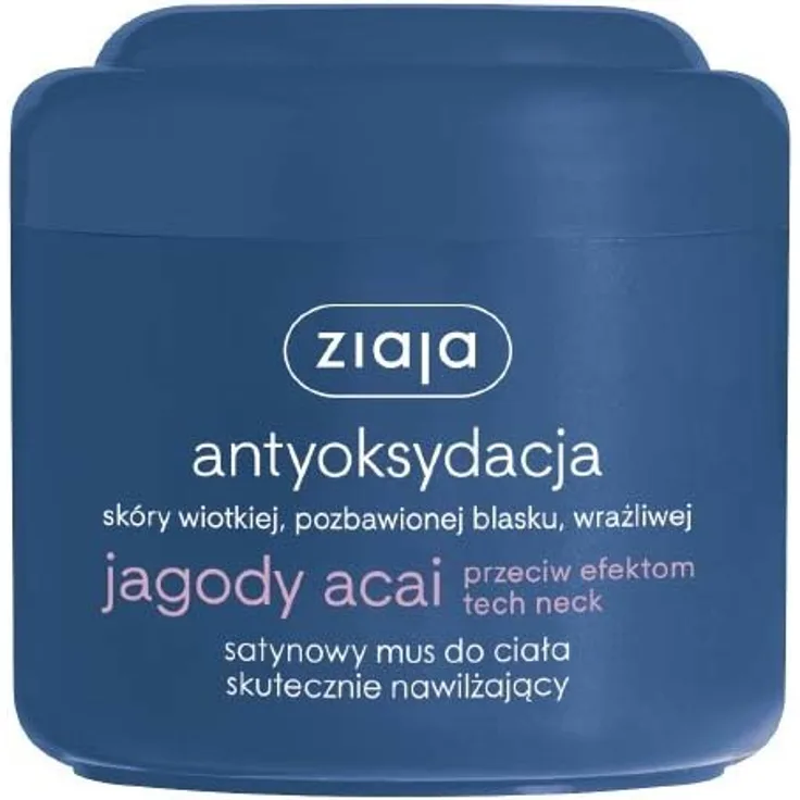 Ziaja Acai Beeren Satinmus Feuchtigkeitsspendung Körperlotion 200 ml