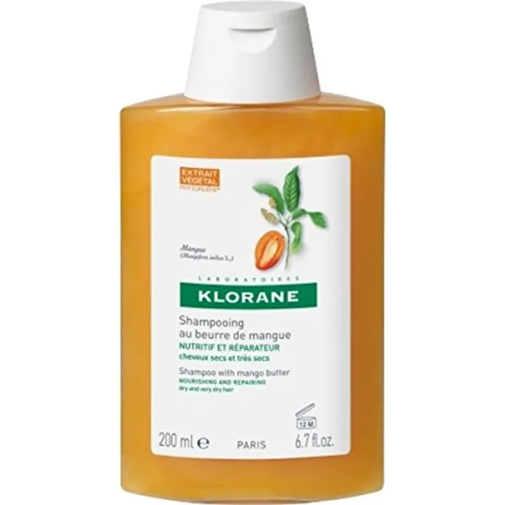 Klorane Nourishing Shampoo With Mango Butter 200 ml