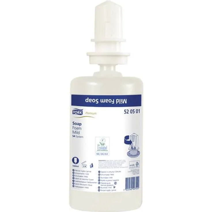 Tork Mild 520501 Flüssigseife 1000 ml 6St. für Alle Hauttypen geeignet