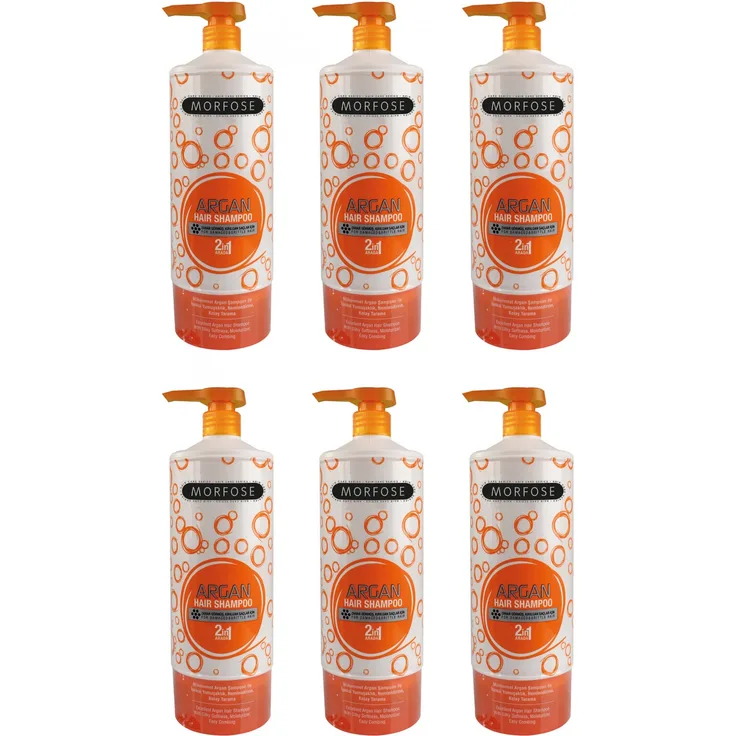 Morfose Argan Haar Shampoo 6 x 1000 ml