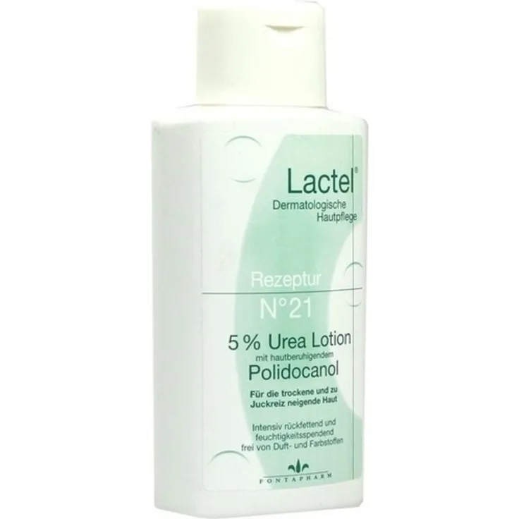 Lactel Nr.21 5% Urea P Lotion M.Polidocanol 250 ml 