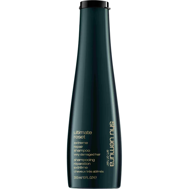 Shu uemura Ultimate Reset Extreme Repair Shampoo empfohlen für geschädigtes Haar 300 ml