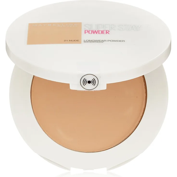 Maybelline Jade Superstay 24-Hour Powder 21 Nude 9 g, mit einer festen Textur, Deckkraft: Hoch